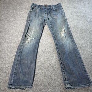 Ariat M5 Fr Jeans Mens 31x32 (Fits 30x30) Distressed Flame Resistant Straight